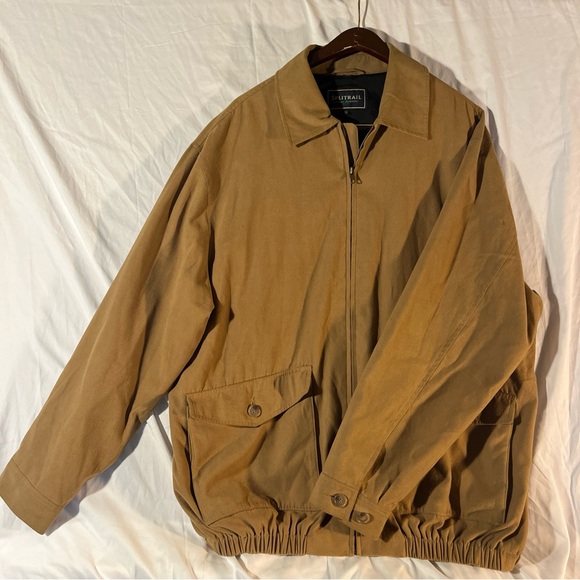 Splitrail Other - Splitrail Genuine Outdoors Faux Suede XLT Jacket Full Zip